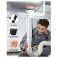 thumbnail image 4 of Pipe Insulation Wrap 32.8FT x 2in - Self-Adhesive Foil Tape, 4 of 9