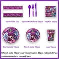 thumbnail image 5 of Charm Monster Spirit High School Doll, fiesta de cumpleaños, decoración, globo, pancarta, telones de fondo, Tablewares, Baby Shower, niña, niños, desechable, 5 of 5