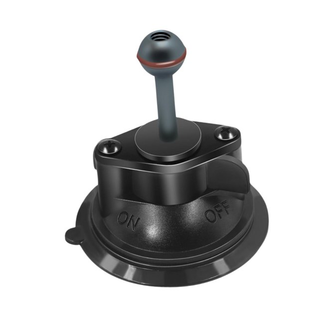Soporte de Ventosa para Coche con Rótula Versátil para Teléfonos Y Cámaras de Acción.