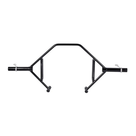 Open Hex Trap Bar, 2-Inch 800 LB Capacity Shrug & Deadlift Bar with Knurled Grips, Strength Training Equipment for Squats, Shoulder Press, Home Gym