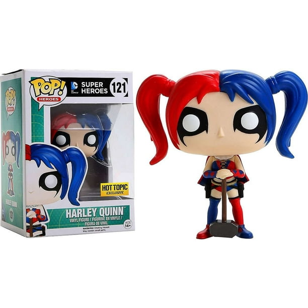 Pop! Heroes Harley Quinn Hot Topic Exclusive #121, Funko Pop! Heroes By Funko - Walmart.com