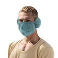 thumbnail image 5 of Unique Bargains 1 Pc Two-in-one Face Mask Windproof Balaclava for Cycling Blue, 5 of 6
