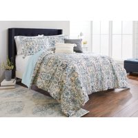 Better Homes & Gardens Full or Queen Moghul Paisley Comforter Set, 5 Piece
