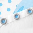 thumbnail image 3 of Erosebridal Kawaii Bowknot Curtains for Living Room,Blue White 30%-50% Blackout Curtains for Bedroom,Cartoon Polka Dots Curtains and Drapes (42Wx84L),Teenager Room Decoration, 3 of 6