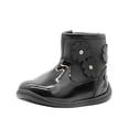thumbnail image 4 of Botin Niña Ninos® Charol Negro Super Calientita 12-17.5 negro 17, 4 of 6
