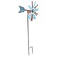 thumbnail image 1 of Molino de viento de metal para jardín, decoración de exteriores, molinos de viento, molinillos de viento, adornos rústicos de hierro para césped, esculturas atrapavientos, 1 of 7