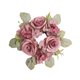 thumbnail image 3 of Corona de rosas, vela decorativa, adorno para colgar en la pared. Rosa rojo, 3 of 9