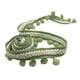 thumbnail image 2 of Cinta de borlas con pompones de 5 yardas para decoración de bodas y Navidad, manualidades DIY Verde, 2 of 9