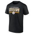 thumbnail image 2 of Men's Black Pittsburgh Steelers Speed & Agility T-Shirt, 2 of 3