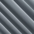 thumbnail image 3 of shiyou-Washed Cotton Twist Tab Curtain, 52" x 84", Storm Blue, 3 of 4