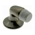 thumbnail image 2 of Idh by St. Simons 13007-004 Solid Brass Gooseneck Mini Door Stop, Satin Brass, 2 of 2