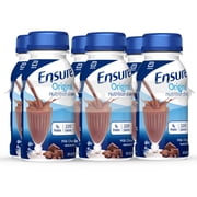 Ensure Original Nutrition Shake, 9g Protein, Milk Chocolate, 8 fl oz - 6 Pack