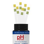 100Pcs PH4.5-9.0 Water Test Strips Fast Extensive PH Test Paper for Soil Aquariums