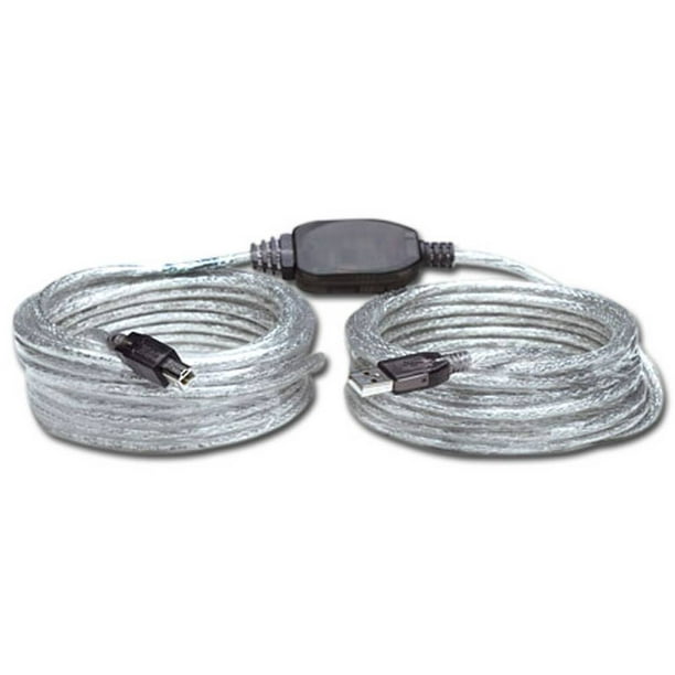 Cable Manhattan USB 2.0 Activo A macho/ B macho de 11 Mts. Manhattan 510424