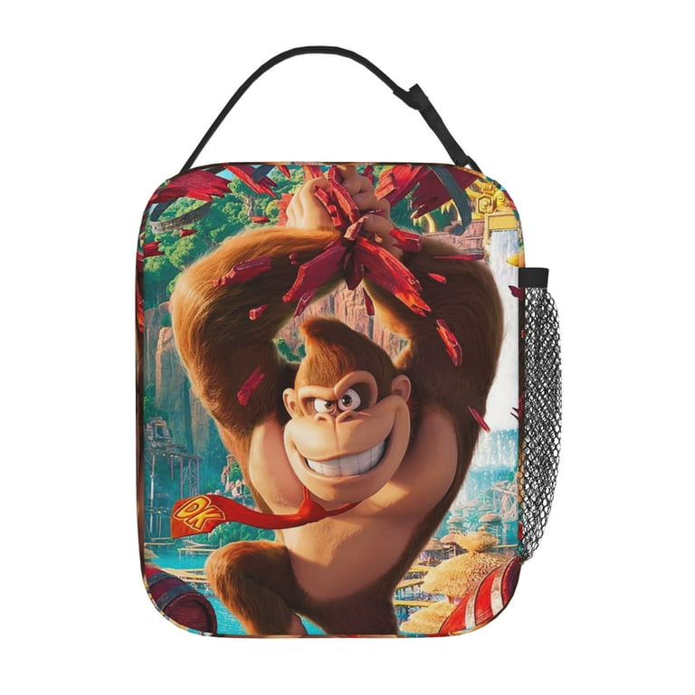 Donkey Kong Gorilla Lunch Bag Large Capacity Lunch Box
