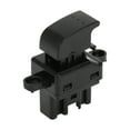 thumbnail image 1 of Interruptor de ventana eléctrica Unique Bargains para Mazda 3 2004-2009 No. B32H66370 Interruptor de control de ventana ABS negro lado trasero izquierdo y derecho, 1 of 7