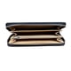thumbnail image 3 of Cartera Coach Café con logos negros y cremallera plateada, 3 of 3