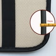 thumbnail image 3 of 1X Car Armrest Cushion Cover Center Console Box Pad Protector Accessories Trims，Black&Blue line, 3 of 5
