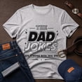 thumbnail image 3 of Jollimate The Dad Jokes Tshirt, Funny Dad Shirt, Birthday Dad Gift, Gift For Dad, Fathers Day Shirt, 3 of 6