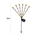 thumbnail image 4 of Firefly Lawn Lamp 2 Modos 6LED Solar Ground Plug Light 600mAh (Warm Light 1pc) Likrtyny Para estrenar, 4 of 9