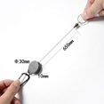 thumbnail image 2 of 4pcs Retractable ID Badge Holder  Heavy Duty Carabiner Key Chain Keychain with Belt Clip and inch Wire Extension  Keys Organizer, 2 of 8