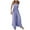 Blue, variant on YUNAFFT 2024 Summer New Style Women Wide Leg Overalls Sleeveless Jumpsuits Loose Square Suspender Comfy Baggy Rompers with Pockets