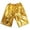 Gold, variant on Sopiago Girls Sequin Shorts Elastic Straight Leg Sparkly Glitter Party High Waist Metallic Shorts for Girls (Black,12-13 Years)