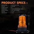 thumbnail image 4 of Forklift 30 Led Beacon Light Strobe Lamp Hazard Emergency Flashing Warning Amber, 4 of 5