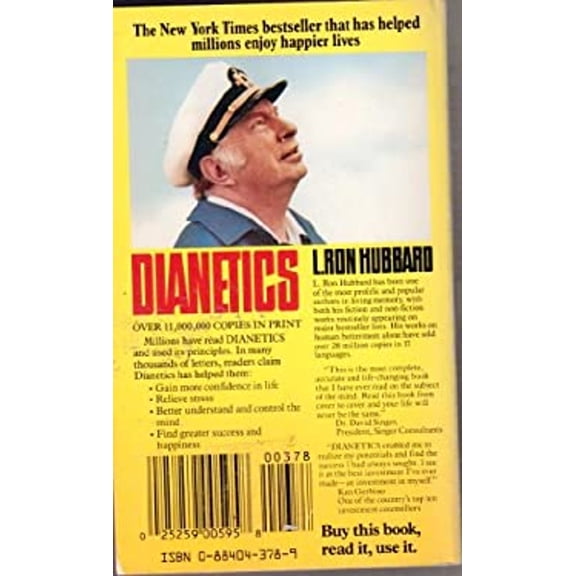 Pre-Owned Dianetics (Paperback) 0884043789 9780884043782