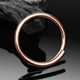 thumbnail image 5 of A Pair of Solid Copper Spiral Hoop Ear Weight Hanger, 5 of 5