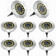 thumbnail image 1 of Solar Street Lights, 12 Led Solar Lights Compatible Outdoor Use, 6000k Garden Lights, Ip65 Waterproof, Warm White, Solar Lights, Garden Lights Compati, 1 of 5