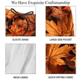 thumbnail image 4 of luoweisi Men's Beach Shorts Quick Dry Swim Trunks with Mesh Lining Maple Leaf M, 4 of 5
