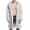 White, variant on Mens Long Coat Winter Warm Thick Overcoat With Hood Windproof Casual Outerwear Clothes