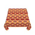 thumbnail image 5 of Wukai Red Cars Waterproof Tablecloth for Kitchen Dining, Fits Square Tables for 2-4 Seats -54"x54", 5 of 7