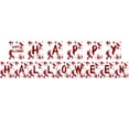 thumbnail image 4 of XIAOLE Halloween Party Tableware Set Disposable Scary Party Tablecloth, With 16pcs Scary Hand Prints Disposable Tissue Paper, Halloween Theme Party Tableware Set Decorations, 4 of 4