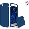 thumbnail image 1 of Entronix Funda de Silicona para iPhone 7/8, Suave Al Tacto, Antiarañazos y Antigolpes, Color Azul Marino, 1 of 6