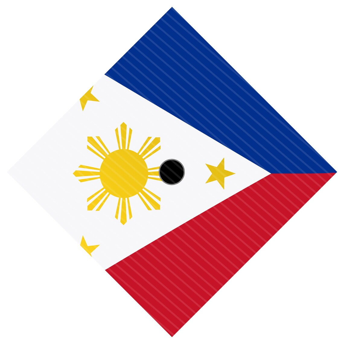 Flag of the Philippines, Raise Your Flag, Graduation Cap Topper Decoration, Graduation Gift