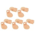 Zcyifa toe separators 5 Pair of Toe Separators with Hole Toe Stretcher
