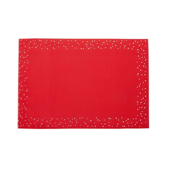 Homewear Elvas Placemat (13″ x 19″, Red)