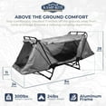 thumbnail image 2 of Kamp-Rite Lit de Camp Original pour 1 Personne, Chaise Longue et Tente, 2 of 12
