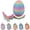 Pink, variant on Dragon Egg 3D Printed Dragon Egg Articulated Dragon Crystal Dragon with Dragon Egg Fidget Dragon Egg Toy Executive Desk Toys Adults Fidget Dragon Toys