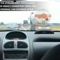 thumbnail image 2 of HAMPPLIES 1Pcs Accessory Car Dash Clock Black Blue Font 8.0x4.5x2.0In, 2 of 7
