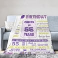thumbnail image 2 of Chaos Coordinator Blanket Gifts, Thank You Gifts for Women, Boss Lady Gifts for Women, Best Appreciation Christmas Birthday Gift for Coworker, Teacher, Social Worker, Manager, Cozy Blanket 50" X 60", 2 of 5