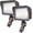 5000K, variant on 15W LED Flood Lights Outdoor, Dusk to Dawn Security Light, with Anti-Glare Guard, 120V 3000K 1560LM Waterproof Landscape Lighting, Aluminum Light Fixture, 1/2" Knuckle Mount, 2 Pack, UL Listed