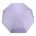 thumbnail image 2 of Unique Bargains 1 Pcs Compact Umbrella Thickened Black Vinyl Lavender Purple, 2 of 6