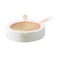 thumbnail image 3 of Tablero rascador para gatos, cuenco, salón para rascar, cama para dormir, almohadilla para rascar, cama para gatos de interior (15,35 pulgadas de diám Cuerda sin teñir, 3 of 8