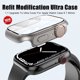 thumbnail image 2 of Protector De Pantalla Compatible Para Apple Watch 8 7 45mm 44mm Actualización De Apariencia Para iWatch Ultra PC Cubierta + Vidrio Templado Convirtiéndose En Gao Jiahui unisex, 2 of 2