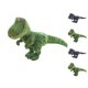 thumbnail image 4 of Dinosaurio Juguetes de peluche de dibujos animados lindo muñecos de juguete para los niños los niños regalo de cumpleaños seitruly  WJ4142-01B, 4 of 7