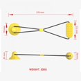 thumbnail image 3 of OUSITAID Dog Toys Pet Sucker Molars Interactive Suction Cup Corn Elastic Ropes Tooth Cleaning Chewing Squeaky Rope Toothbrush, 3 of 5