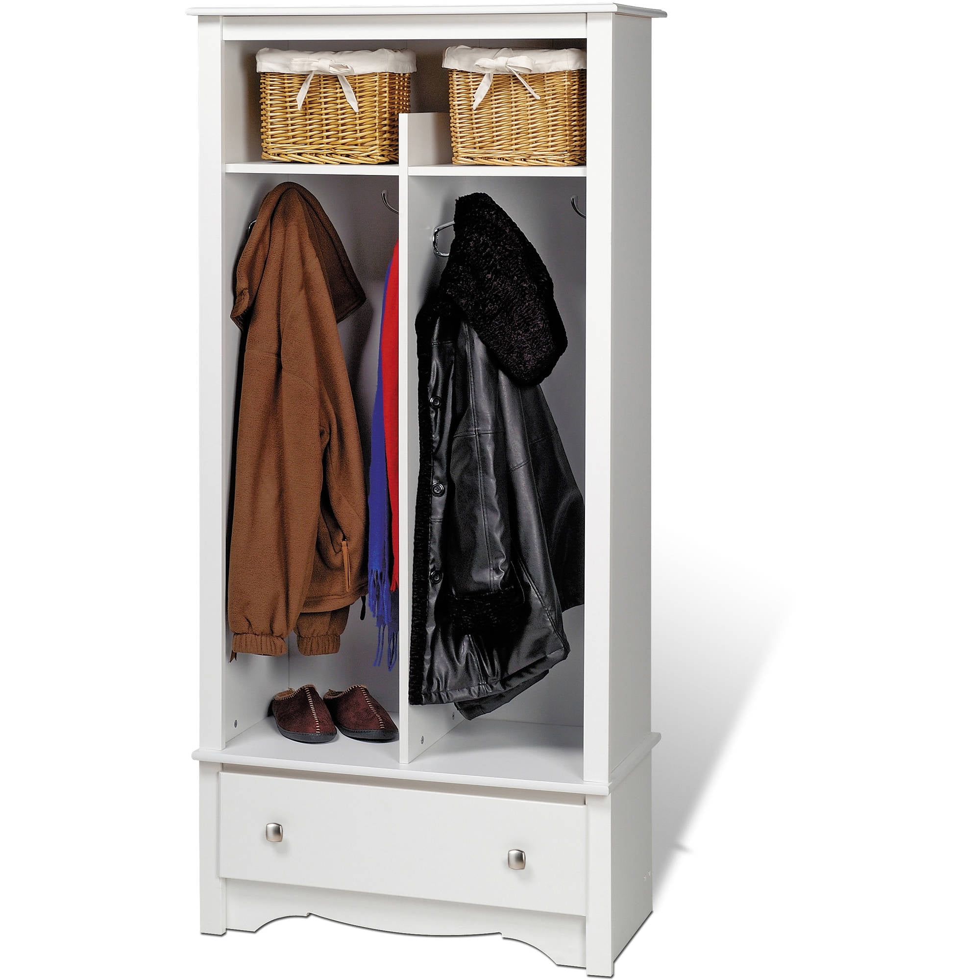 Entryway Organizer, White (Box 1 of 2)
